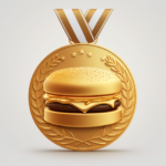 Medalj för bästa hamburgareresturang